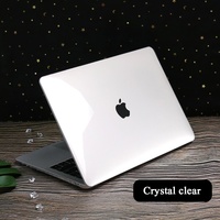 Etui na laptopa do Apple Macbook M1 Chip Air Pro Retina 11 12 13 15 cali, krystalicznie czysta twarda skorupa 2020 Touch Bar ID Pro 13 A2338 3